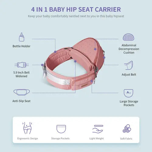 Ergonomische Baby Heupdrager