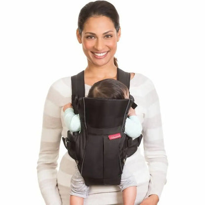 Ergonomische Baby Draagzak Zwart (Vanaf 0 maanden)