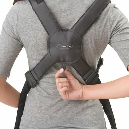 Ergonomische Baby Draagzak Zwart (Vanaf 0 maanden)