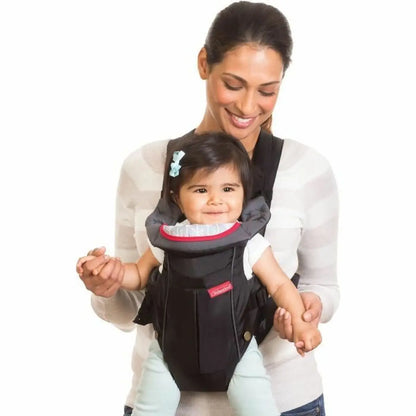 Ergonomische Baby Draagzak Zwart (Vanaf 0 maanden)