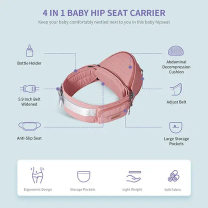 Ergonomische Baby Heupdrager