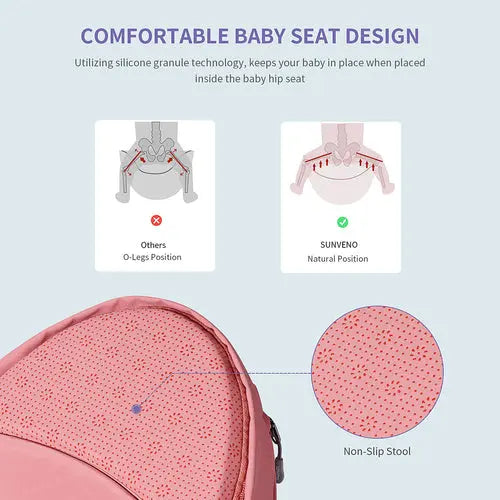 Ergonomische Baby Heupdrager