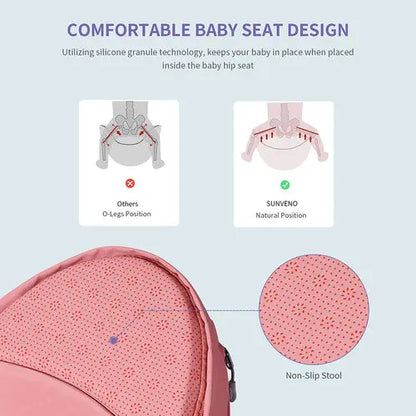 Ergonomische Baby Heupdrager